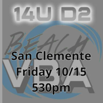 14U D2 Team A 10/15 530 Thumbnail