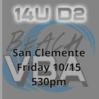 14U D2 Team B 10/15 530  Thumbnail